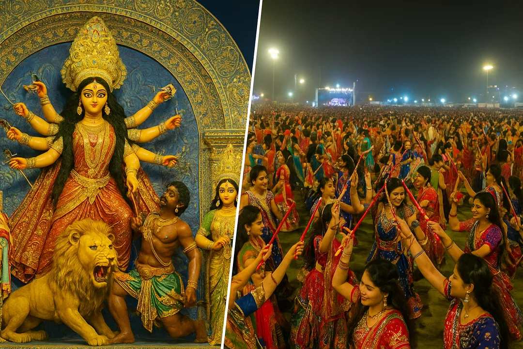  Kolkata’s Pandals vs. Ahmedabad’s Garba Grounds: Who Really Owns Festive Supremacy?