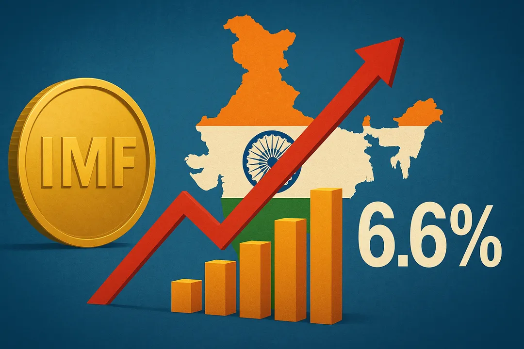  IMF Raises India’s Growth Forecast to 6.6% - What’s Really Fueling the Economic Glow-Up