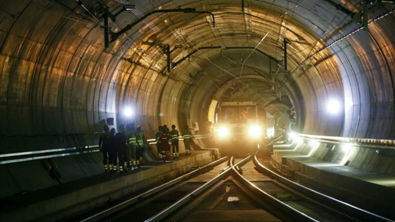 worlds longest and deepest railway tunnel