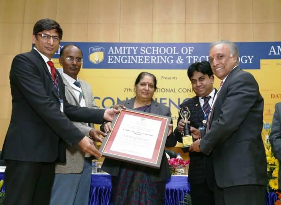 Mr. Rajan S Mathews R Director General COAI facilitated with Amity L...