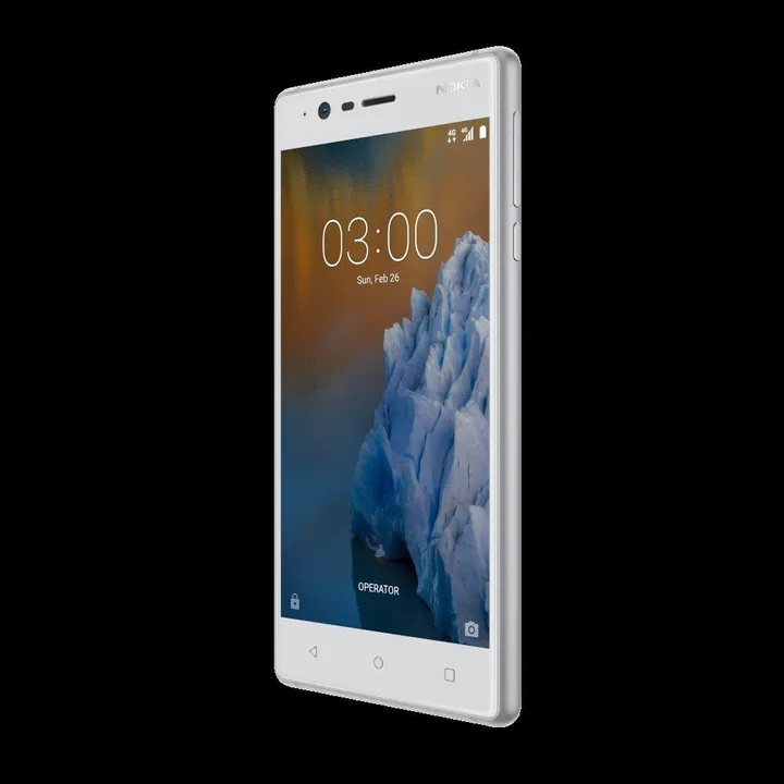 Nokia Silver White front