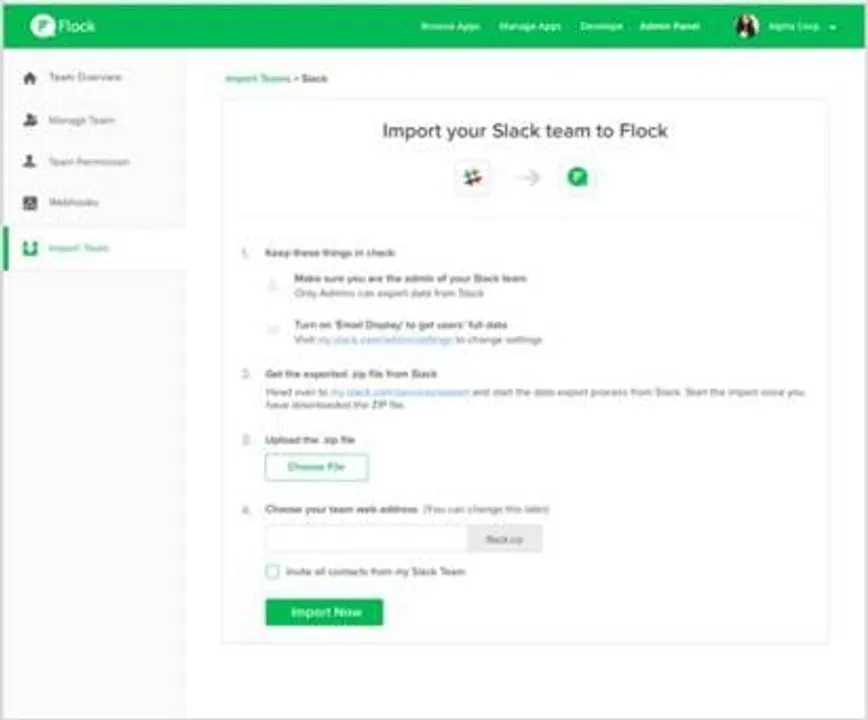 FLOCK SLACK