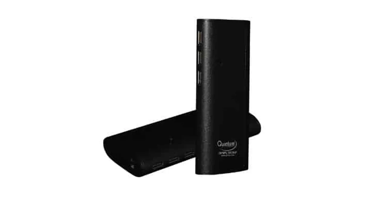 Quantum Hi Tech mAh leather finish Power Bank