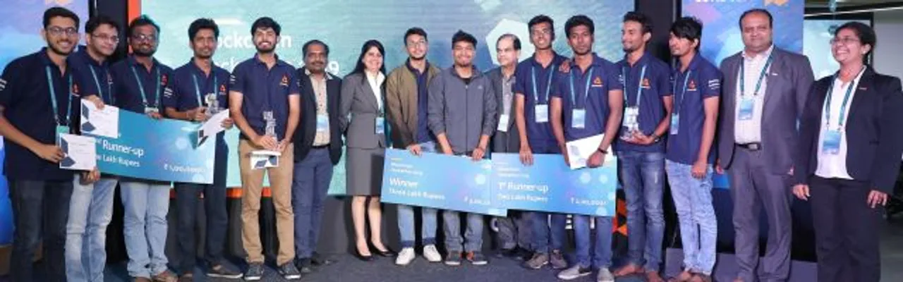 Participants could use any blockchain platform, technology stack, etc. of their choice and were evaluated on the basis of their novelty and practicality.