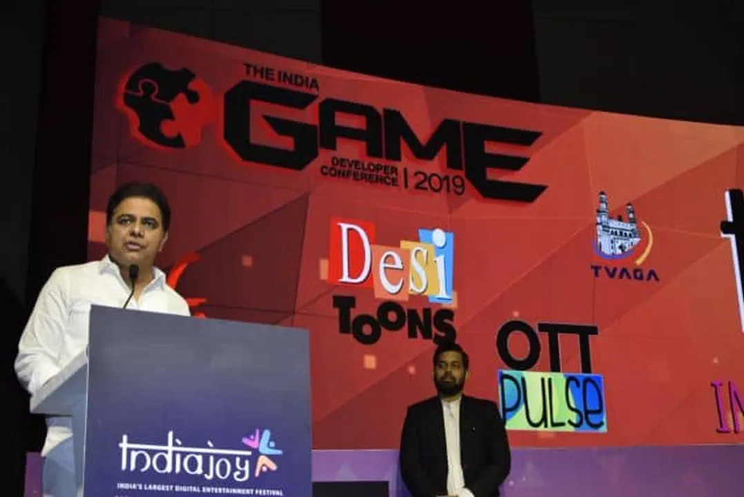 Telangana IT Minister KTR speaks at Indiajoy 2019