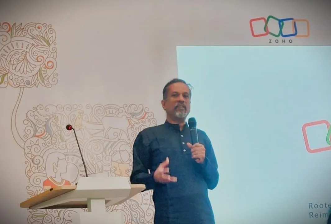 zoho Sridhar Vembu edited