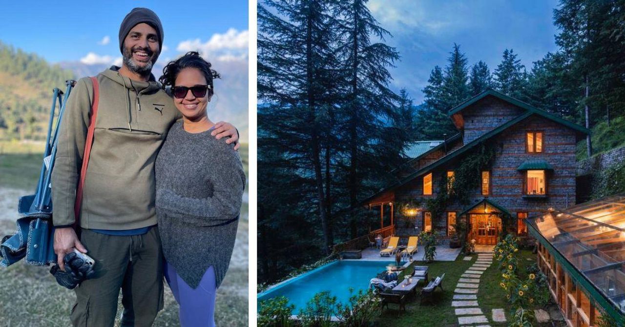 Couple Quits Gurugram Life to Build Storybook Homestay in the Forests of Himachal