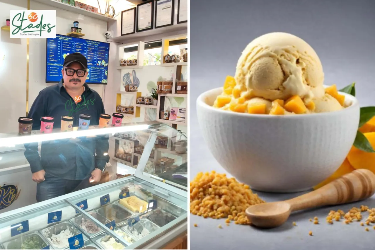 Gautam Raikar at his Malleshwaram outlet in Bengaluru