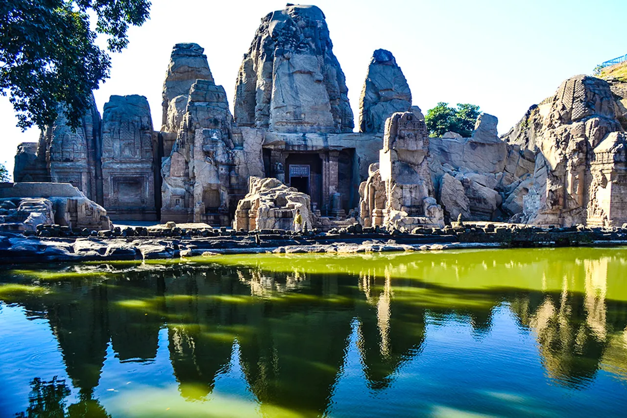 Masroor: Himachal’s exquisite rock-cut temples known as the Himalayan pyramid