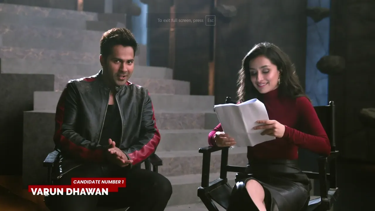 Varun Dhawan for Ajio