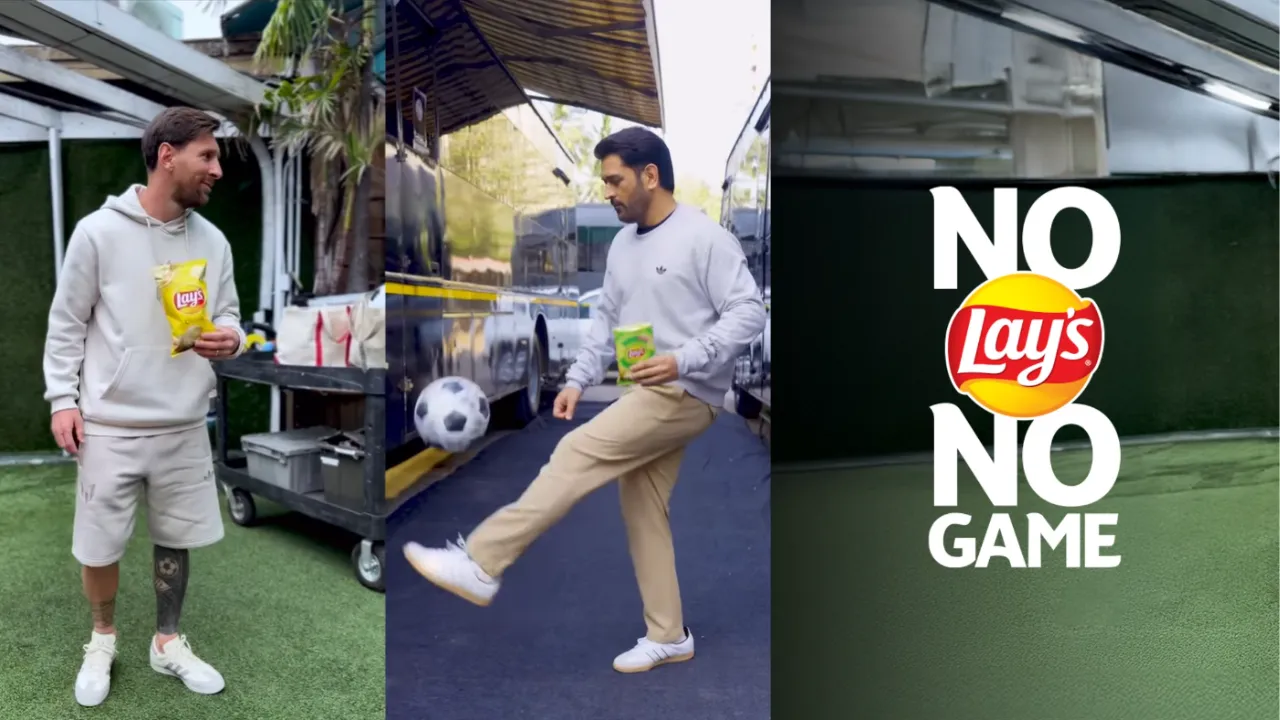 Lay's x Dhoni x Messi
