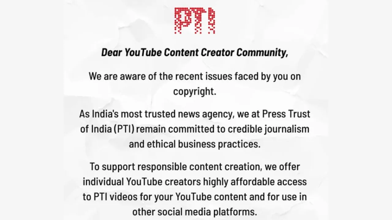 PTI for YouTube creators