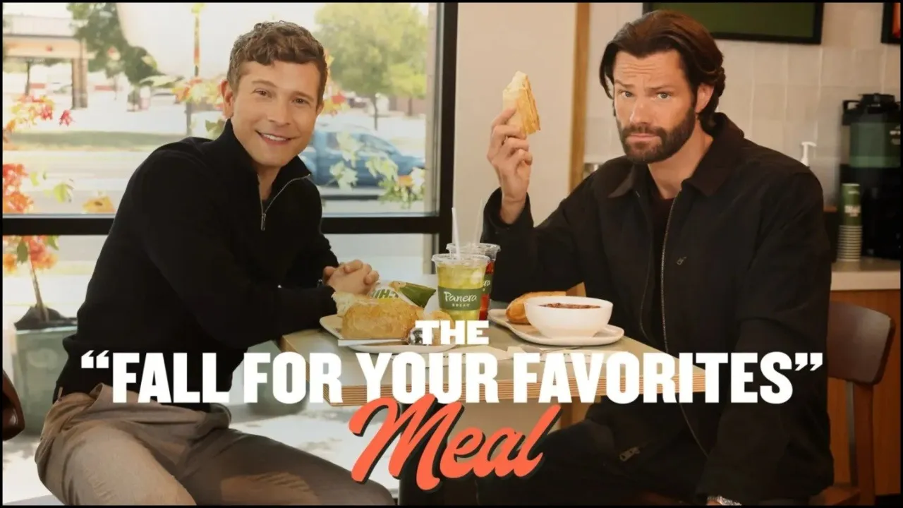 Dean vs. Logan: Jared Padalecki (Supernatural) and Matt Czuchry reignite the Gilmore Girls ship war over Panera soup in their viral "Fall for Your Favorites" ad.