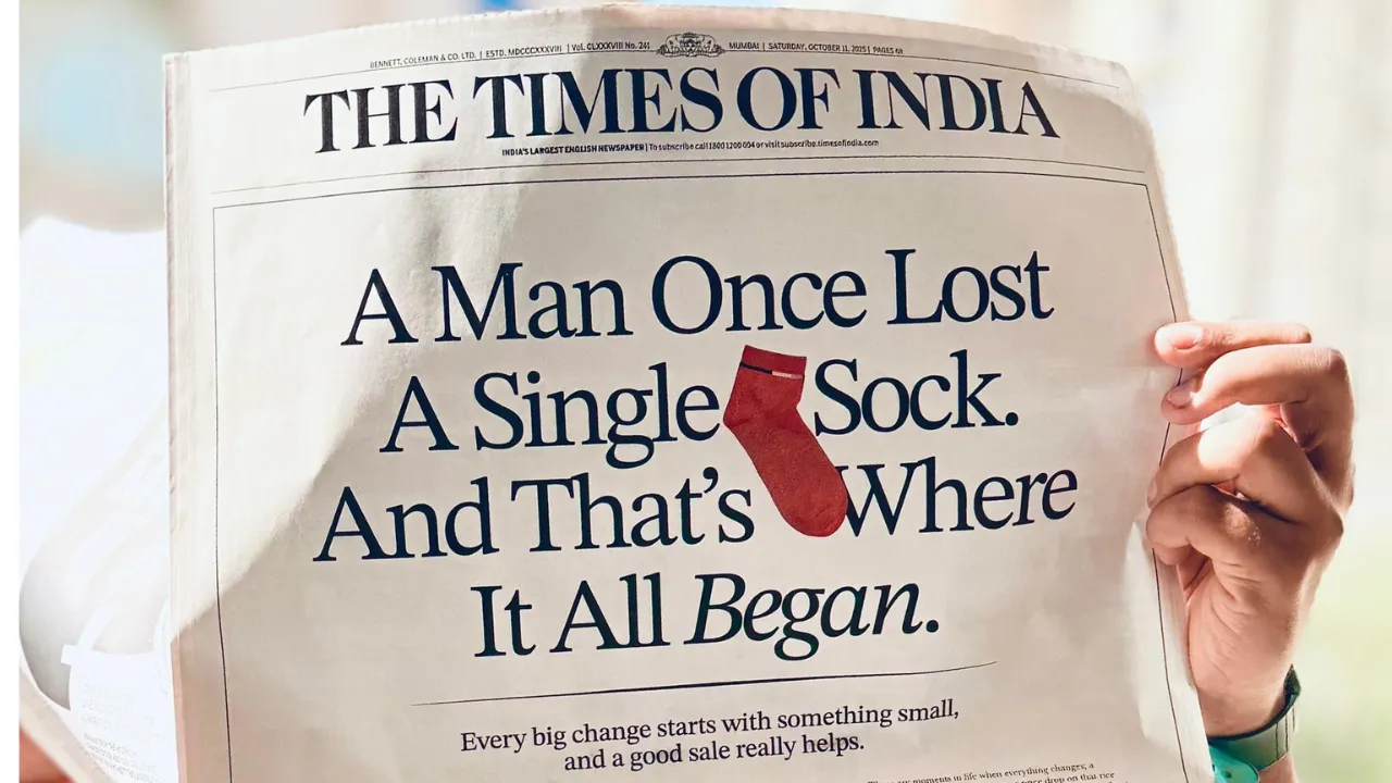 flipkart print ad