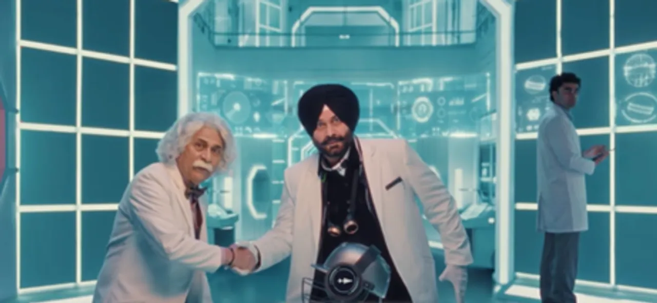 Navjot Singh Sidhu and Sunil Gavaskar