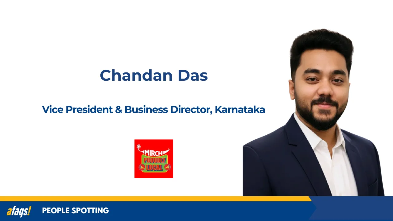 Chandan Das appointed VP & Business Director at Mirchi, to head Karnataka P&L