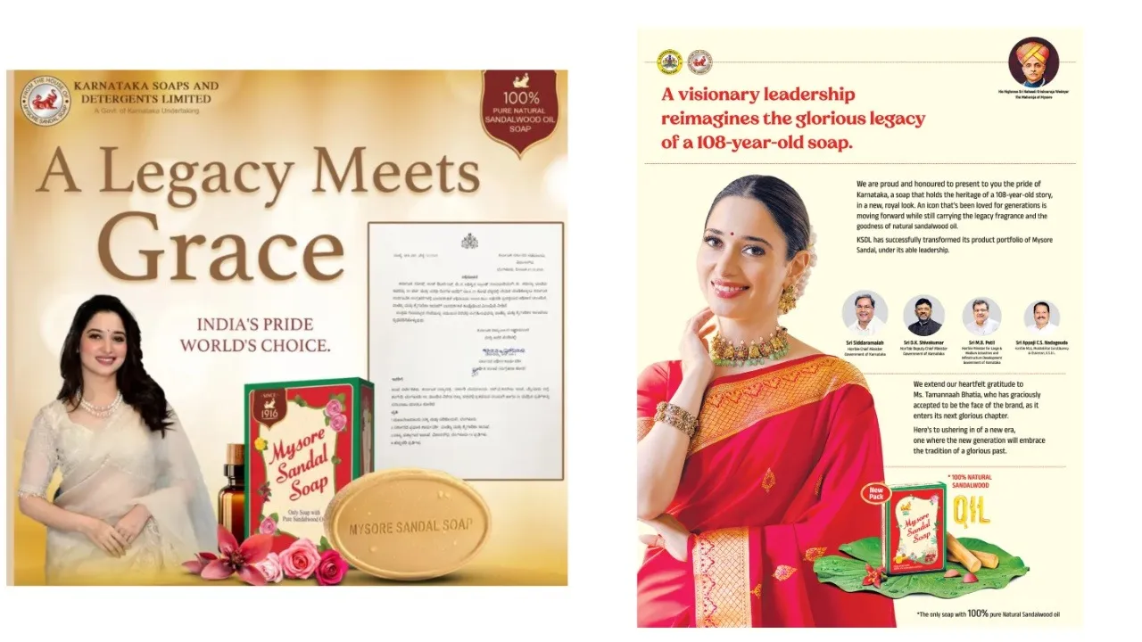 9 months after backlash, Mysore Sandal Soap launches first print ad thanking Tamannaah Bhatia