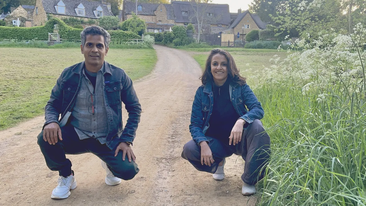 Ayesha Ghosh and Santosh Padhi