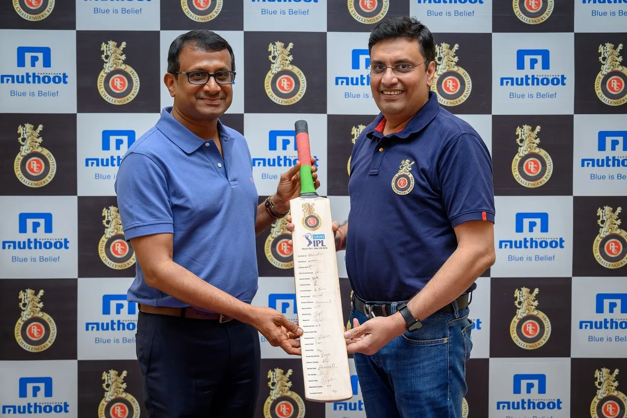 Royal Challengers signs Muthoot Fincorp as title sponsor