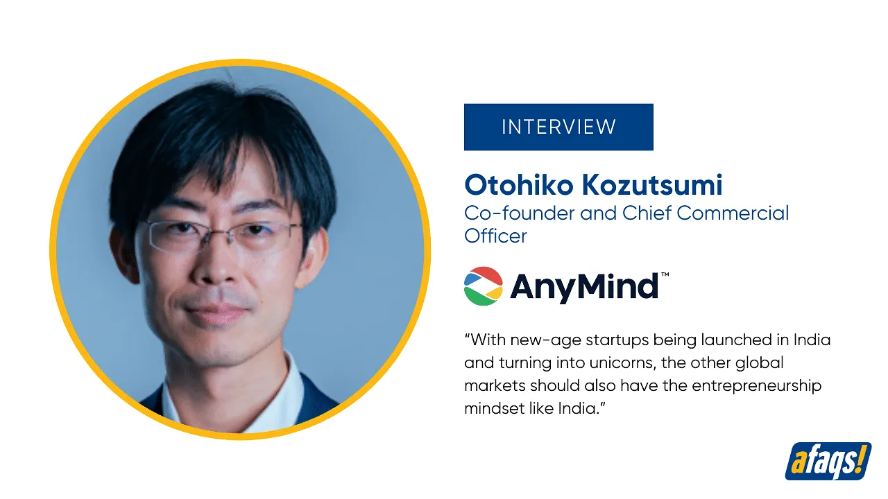 Tech-Savvy India sets the benchmark: AnyMind Group's Otohiko Kozutsumi