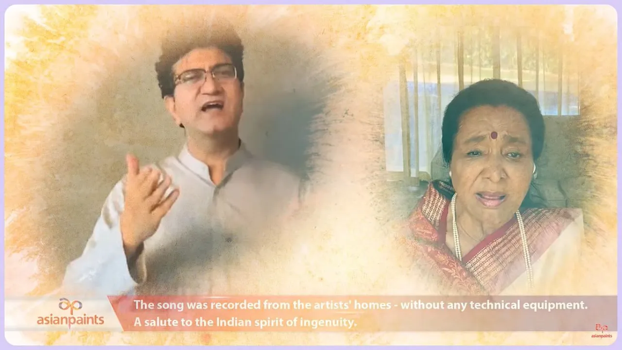 200+ singers shoot Asian Paints sponsored anthem dedicated to corona warriors
