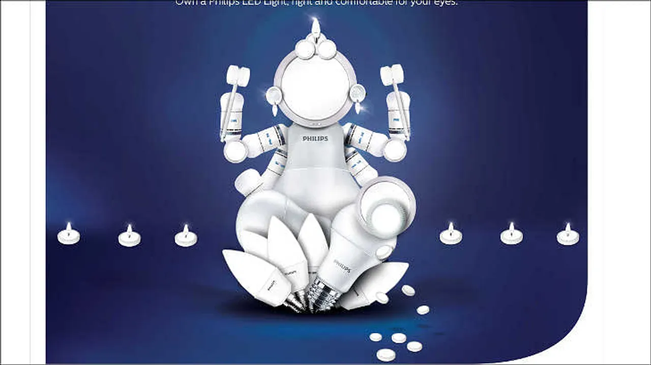 afaqs! Creative Showcase: A look at some of Philips' print, outdoor ads this Dilwali