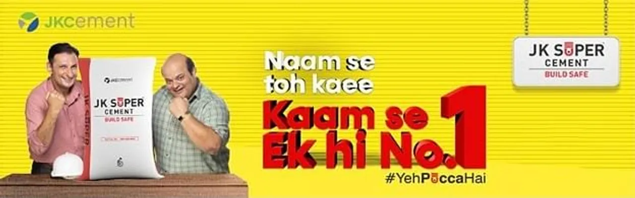 JK Super Cement launches #KaamSeNumber1 campaign under the aegis of its brand campaign #YehPuccaHai