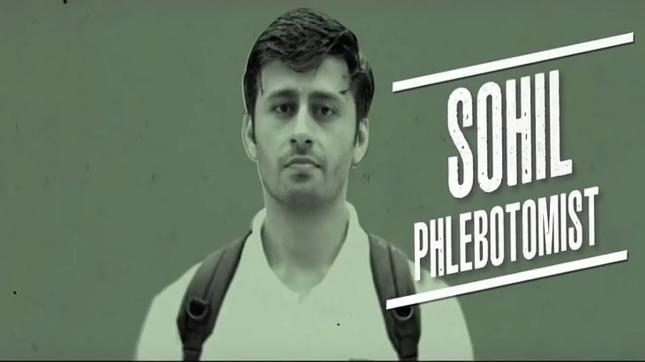 "Hello, Fever Fighters?" goes the copy of this ad for a path-lab