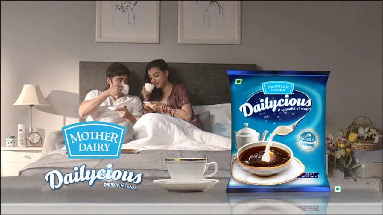 afaqs! Creative Showcase: Radhika Apte's bed tea has just turned sweeter with Mother Dairy's Dailycious!