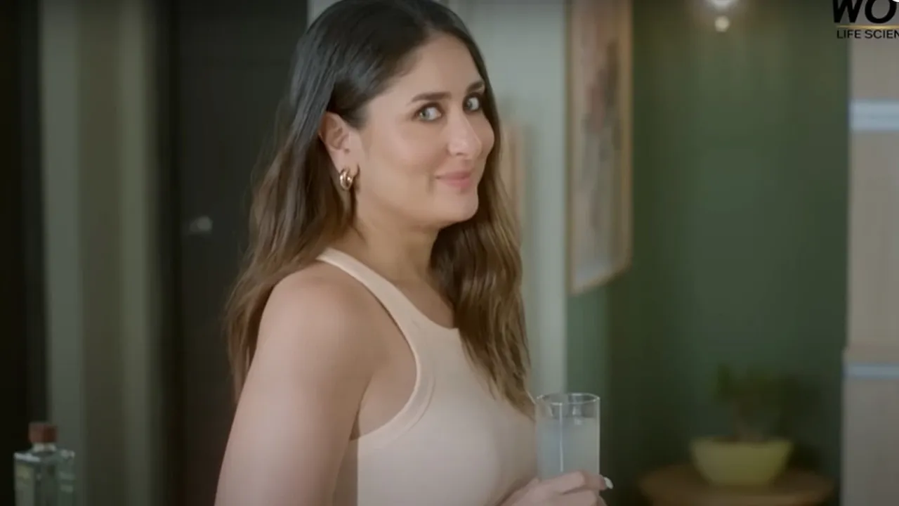 Kareena Kapoor Khan features in WOW Life Science's latest ad for Organic Apple Cider Vinegar