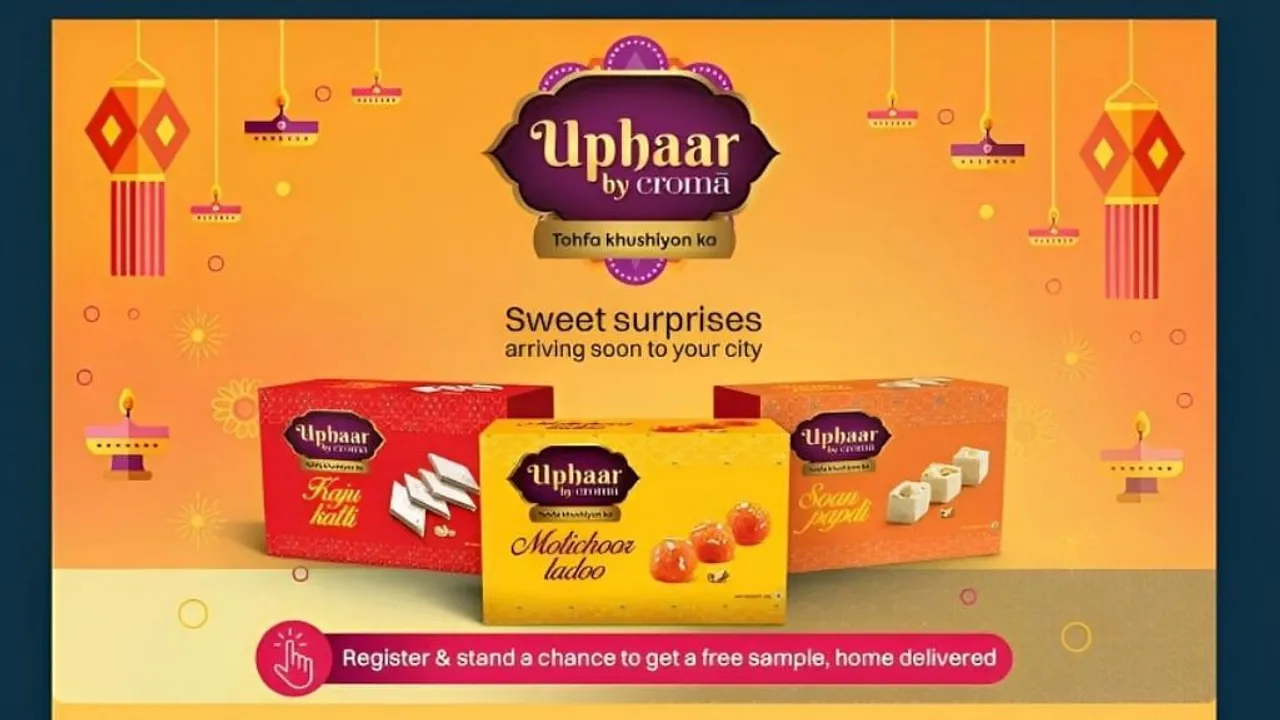 From LEDs to Laddoos, Croma launches a sweet category ‘Uphaar’ 