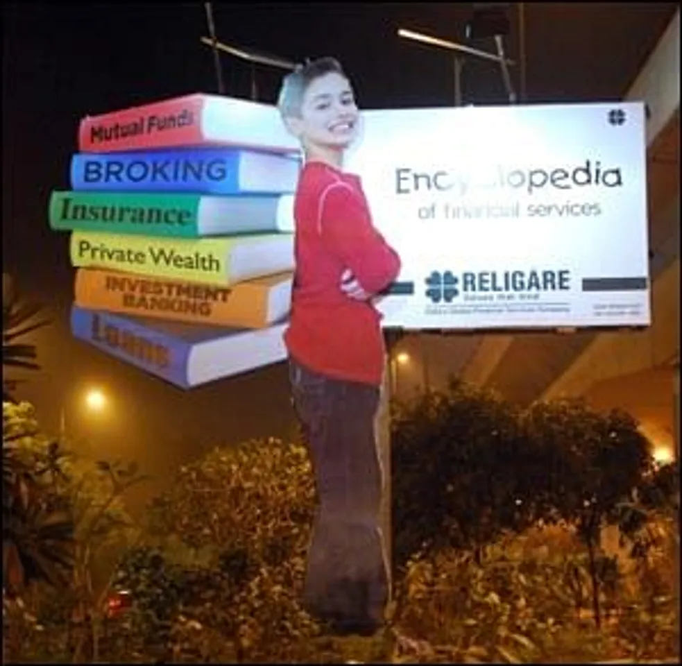 Navia Asia creates outdoor campaign for Religare Enterprises' bouquet of offerings