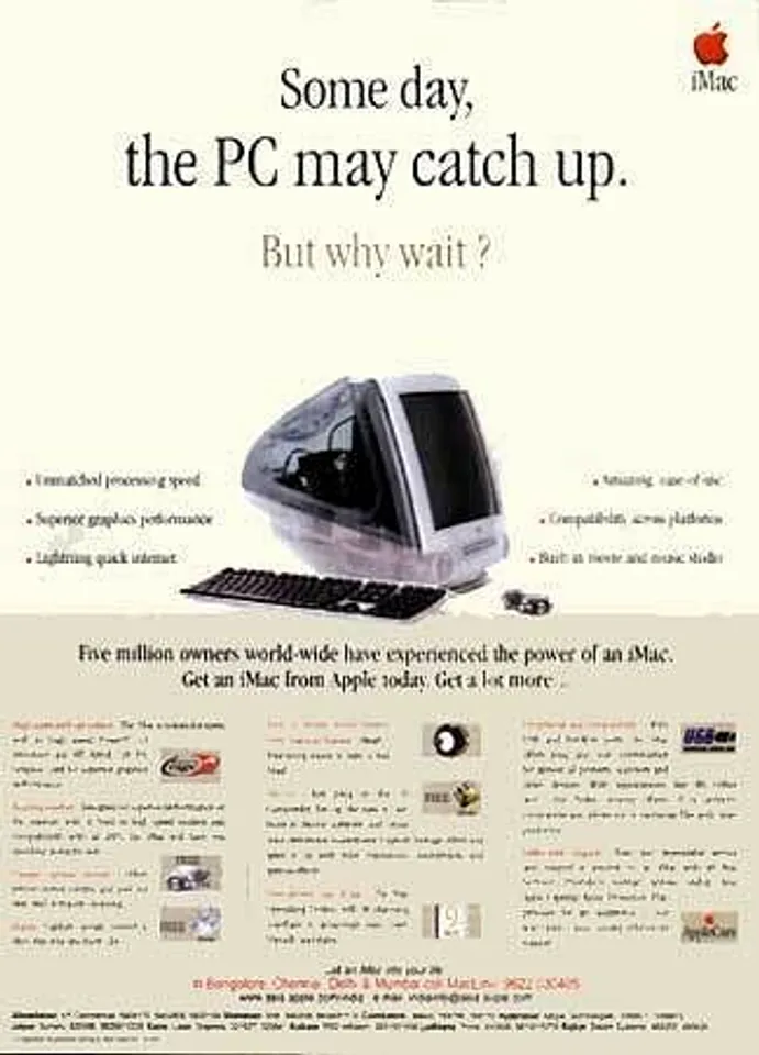 Some day, the PC may catch up.