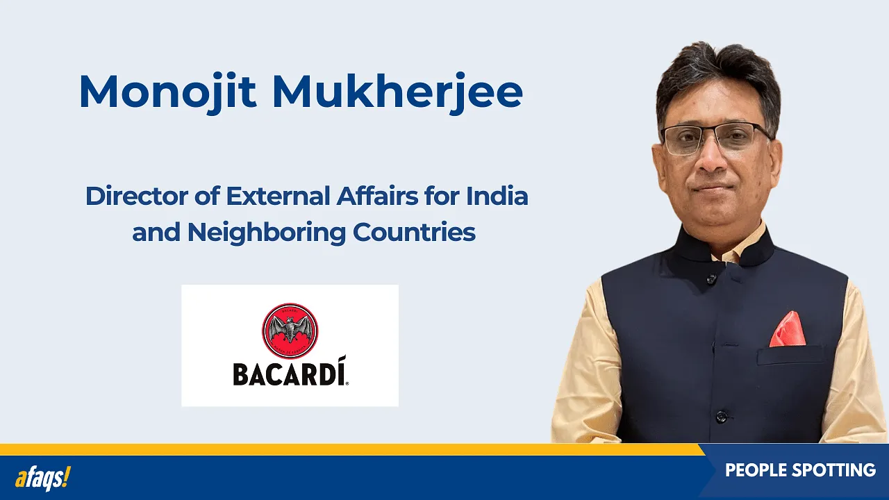 Bacardi India appoints Monojit Mukherjee as director of external affairs for India and neighboring countries 