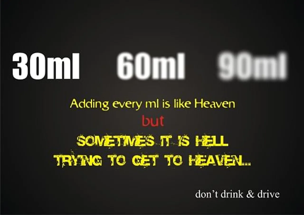 Don't drink and drive