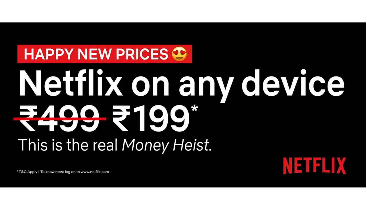Netflix announces new prices in India
