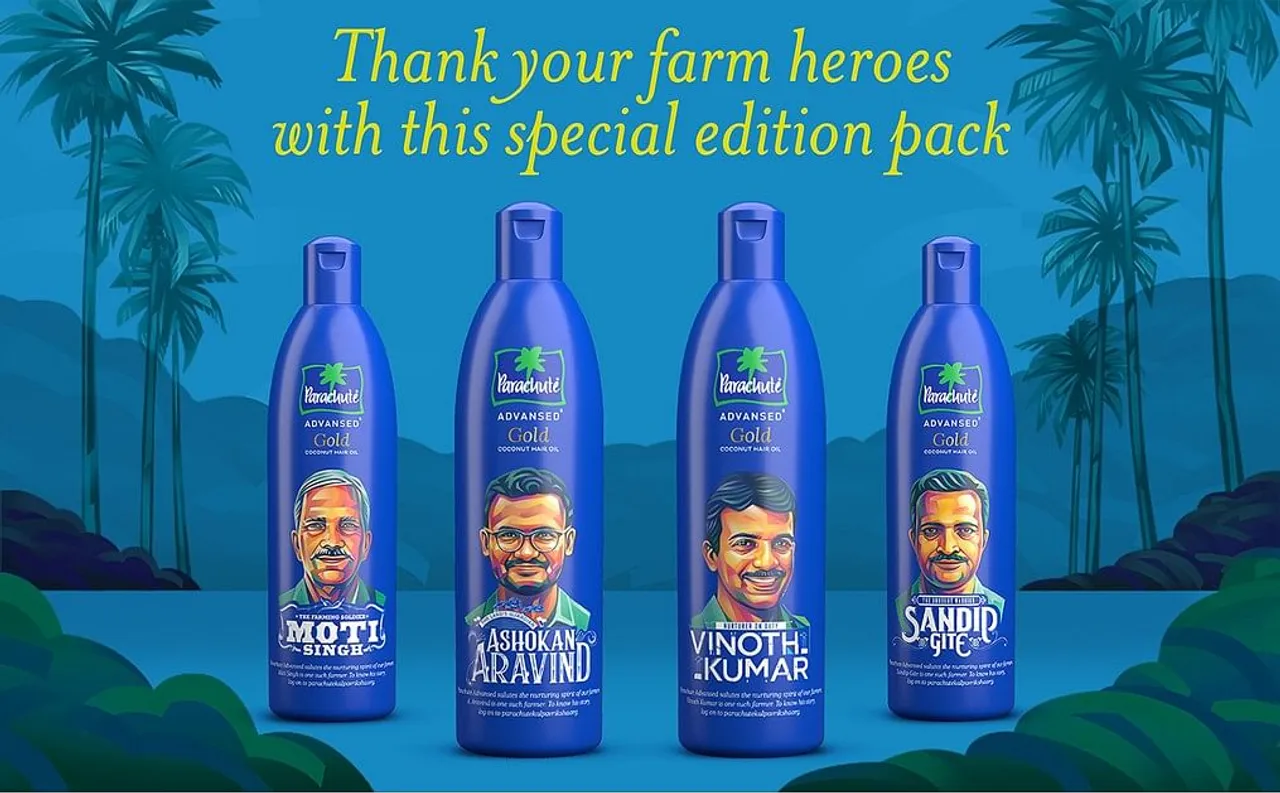 Marico's revamped Parachute Advansed Gold's packaging is an ode to farmers