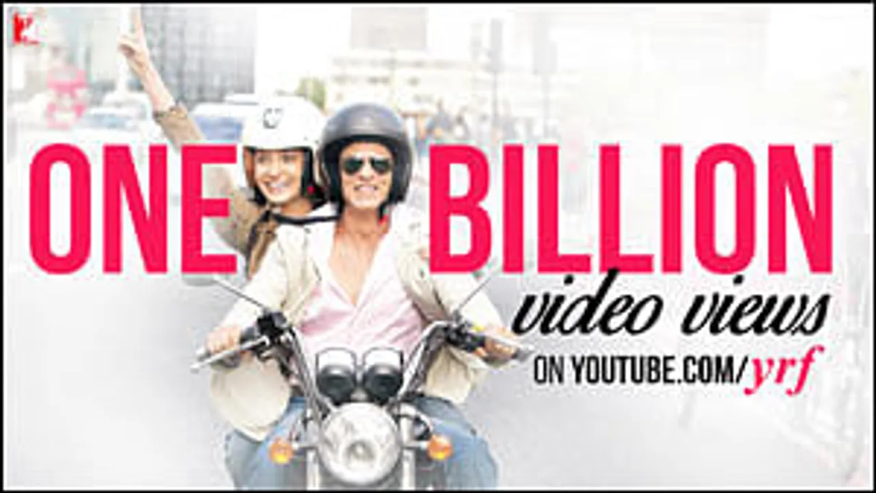 YRF's YouTube channel crosses a billion views