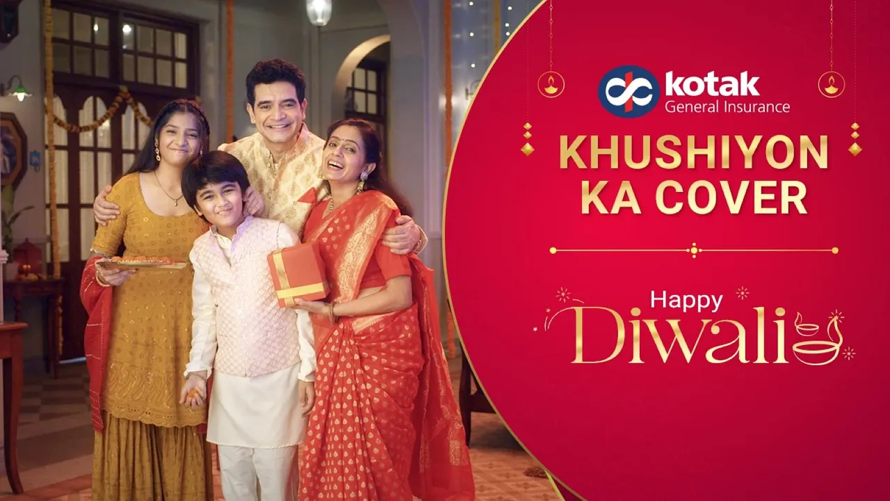 Kotak General Insurance presents 'Khushiyon Ka Cover': A Diwali gift for your family's well-being
