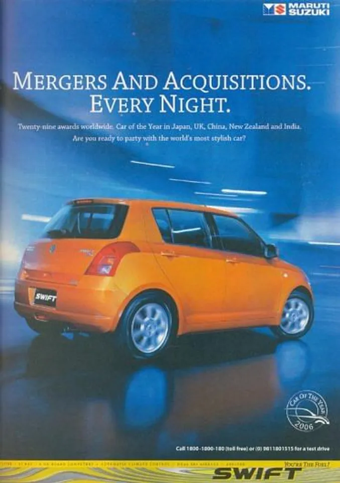 Mergers and acquisitions.Every night.