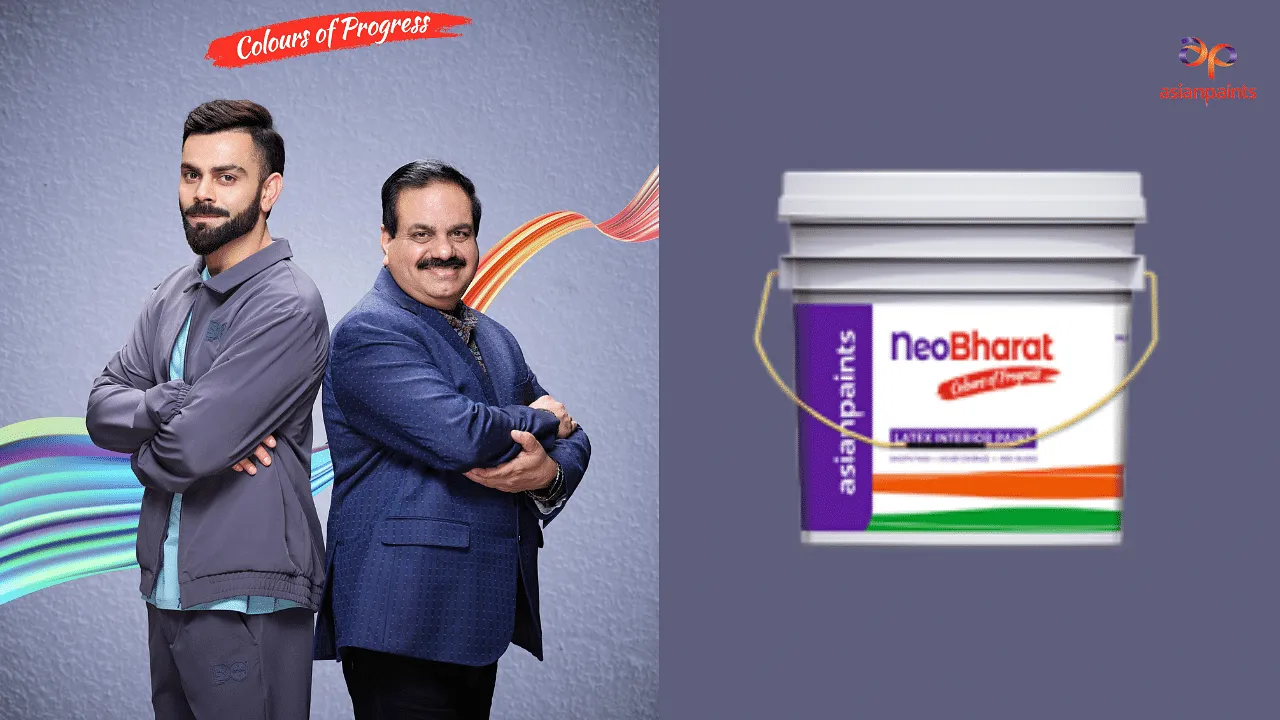 Asian Paints appoints Virat Kohli as the brand ambassador for its upcoming Neo Bharat Latex Paint