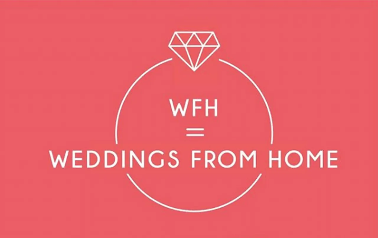 WFH takes on a whole new meaning with virtual weddings...