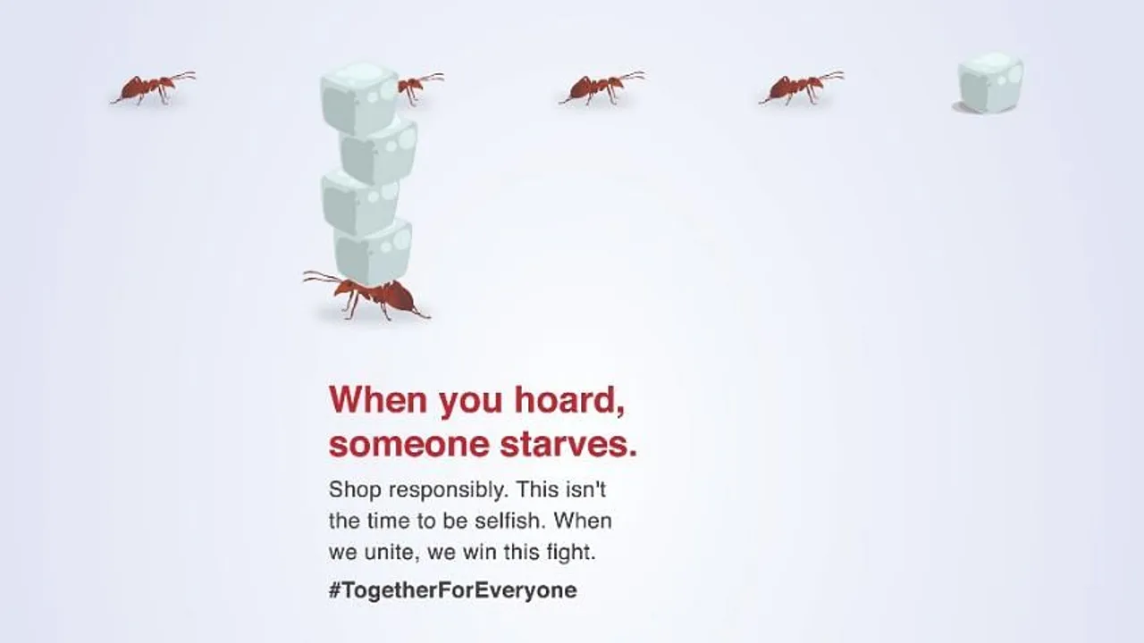 Publicis' campaign highlights offline aspects of isolation, distancing