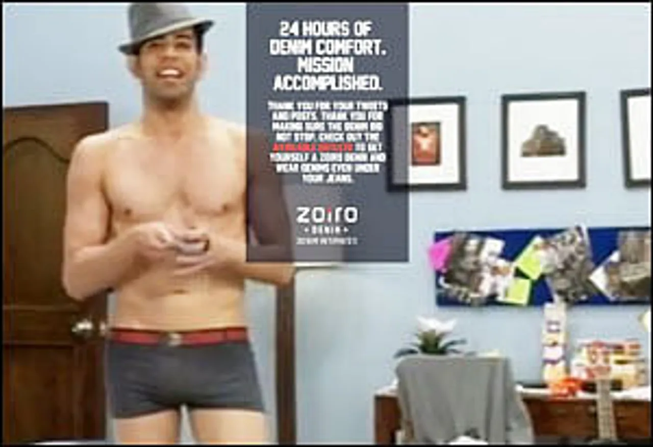 Internet forces man to stay in Zoiro innerwear for 24 hours