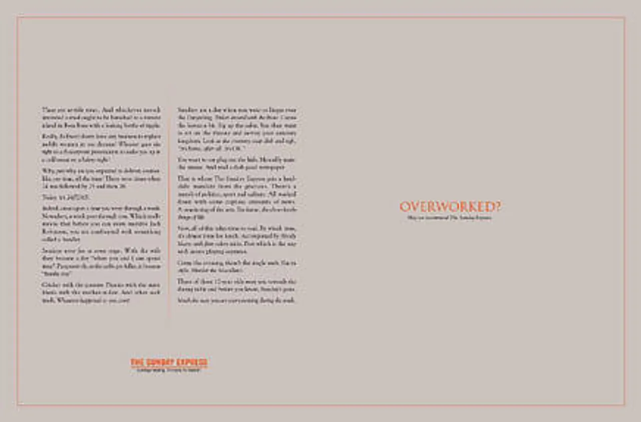 Overworked?