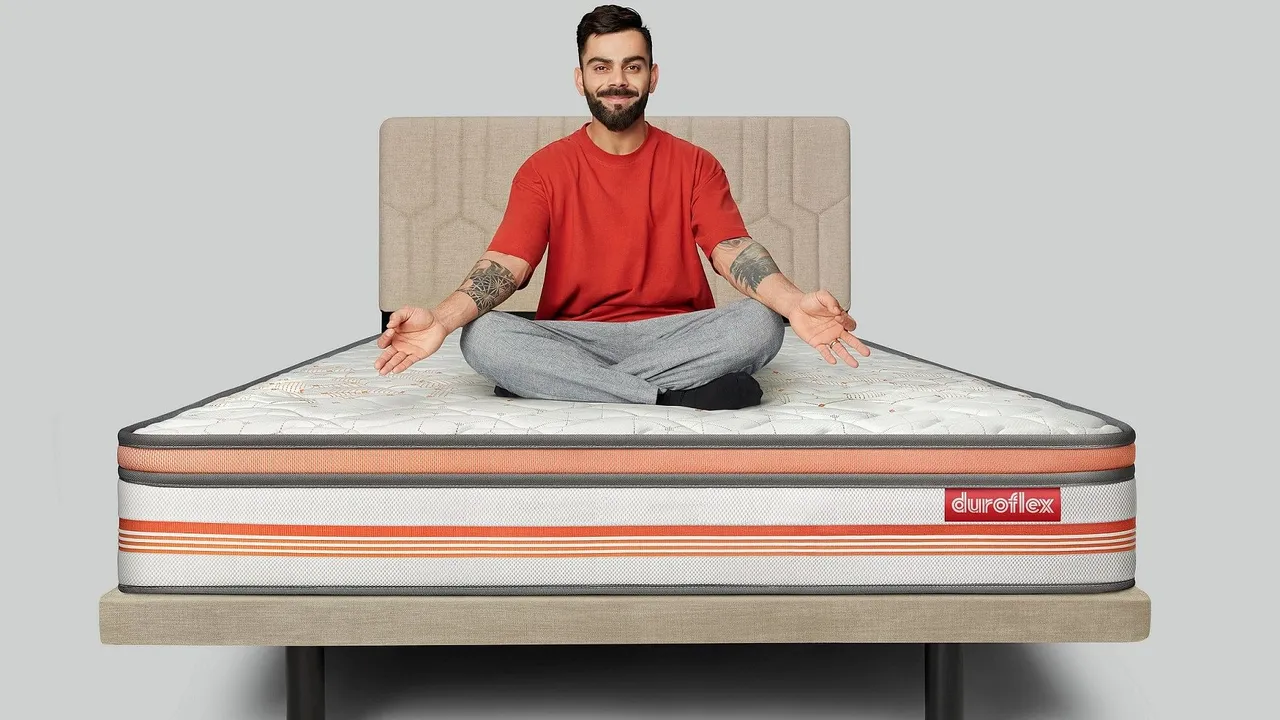 Virat Kohli shares sleep health tip in his first campaign for Duroflex