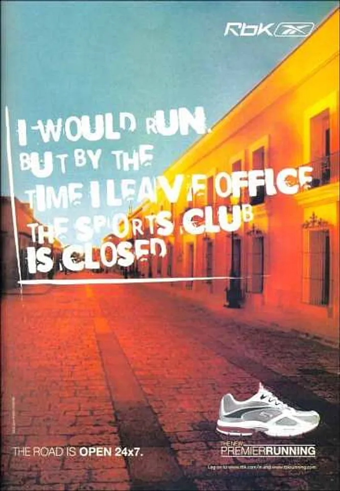 I would run. But by the time I leave office the sports club is closed.