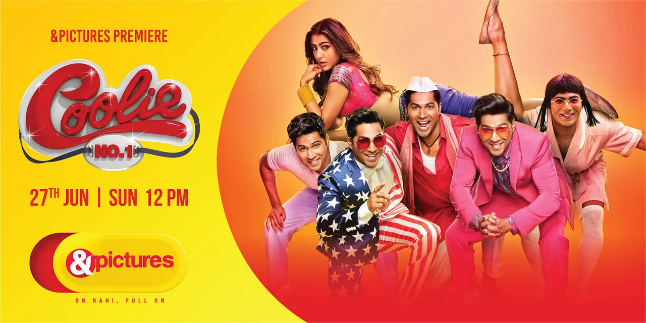 Tension ko karne lift, aaya full on superhit- Coolie No.1 