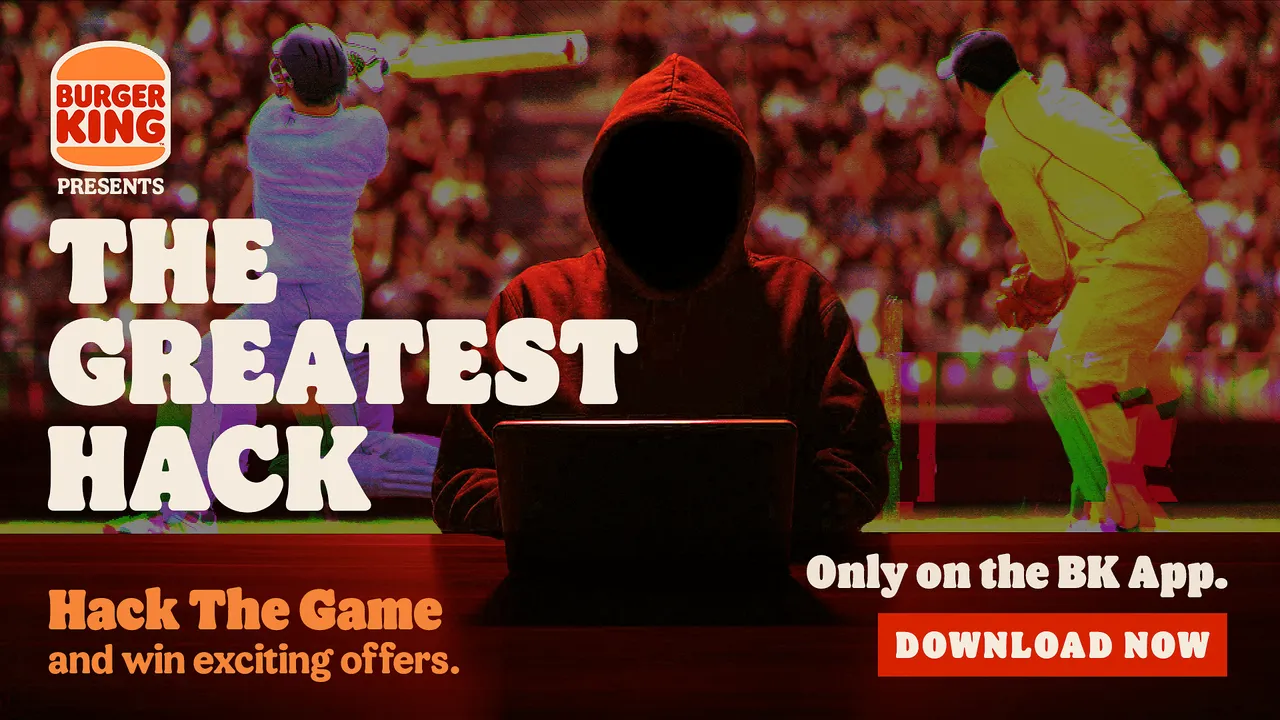 Burger King hatches a plot to 'hack' the T20 cricket series