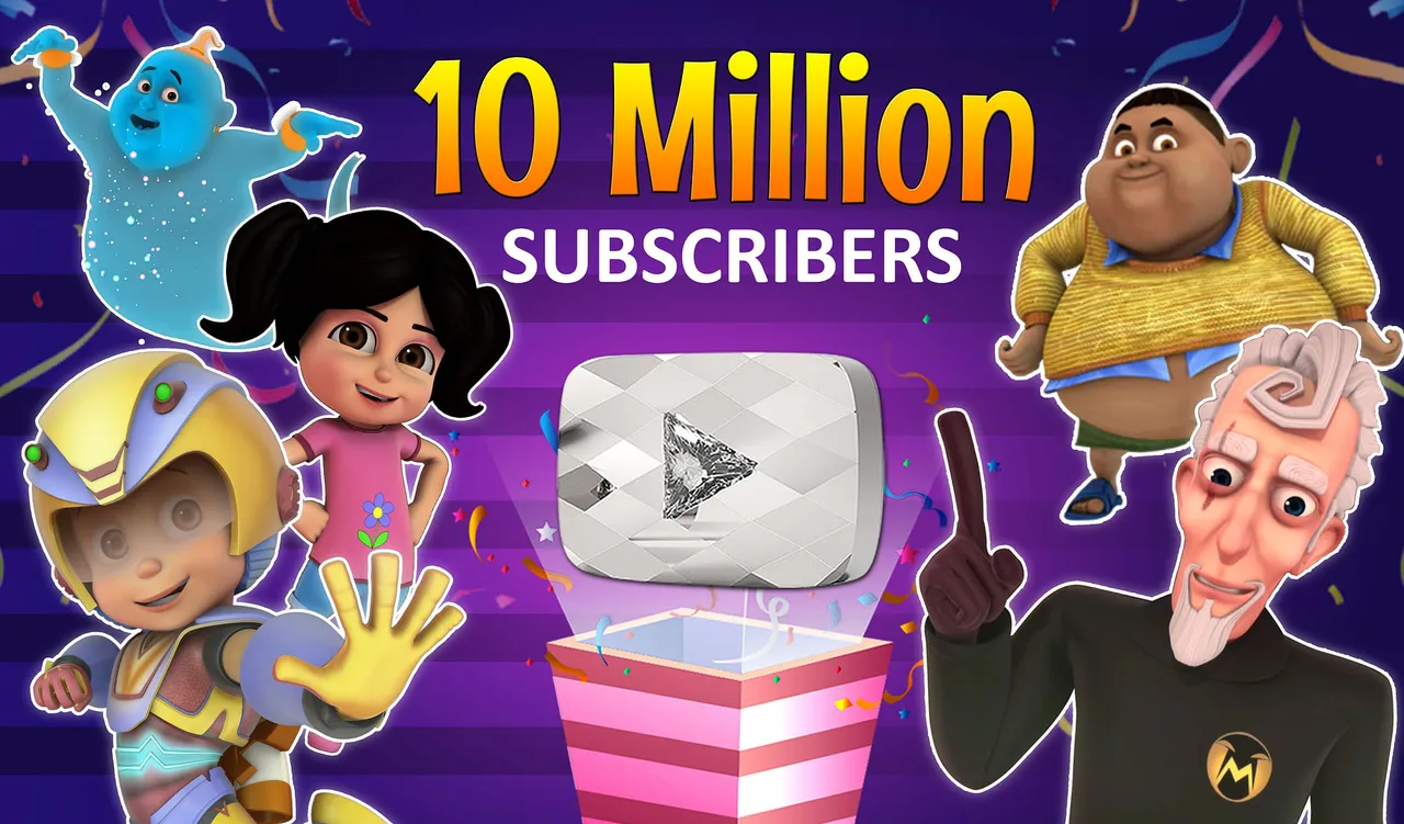 Cosmos-Maya's Wow Kidz action awarded YouTube Diamond Play Button